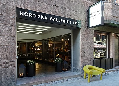 Vägbeskrivningar till Nordiska Galleriet med kollektivtrafik