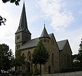 Neugotische Dorfkirche (evangelisch) in Oestrich