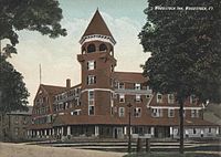 Original Woodstock Inn in 1907, open from 1892 to the late 1960s
