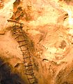 Old ladder inside Carlsbad Cavern-57.JPG