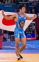 Olympic Freestyle Wrestling at Excel - 66kg Gold Medal Match.jpg