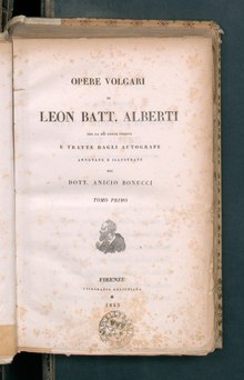 Opere volgari, 1843