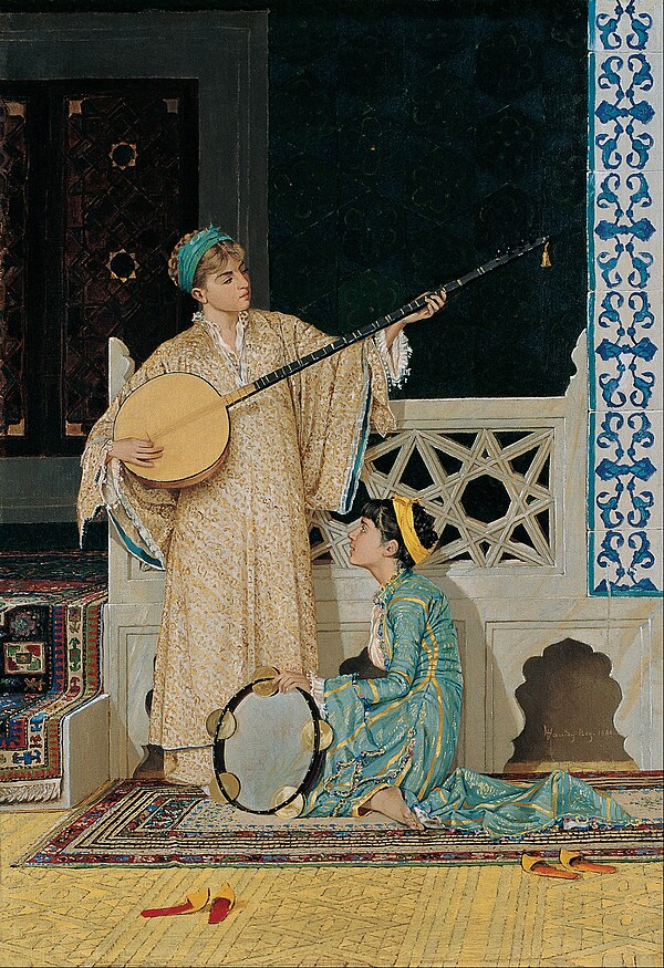 1880. Painting by Osman Hamdi Bey