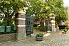 Amstelkerk (Hervormde kerk): toegangspartij met hek