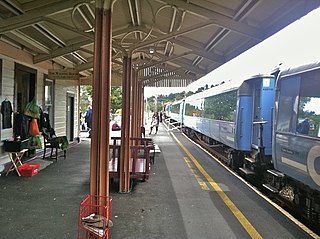 <span class="mw-page-title-main">Ohakune railway station</span> Railway station in New Zealand