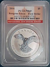 A Canadian silver coin graded by Professional Coin Grading Service as PR69 PCGS graded coin slab.jpg