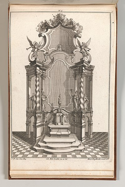 File:Page from Album of Ornament Prints from the Fund of Martin Engelbrecht MET DP703673.jpg