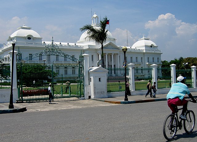 Präsidentenpalast in Port-au-Prince (vor seiner Zerstörung durch das Erdbeben 2010)