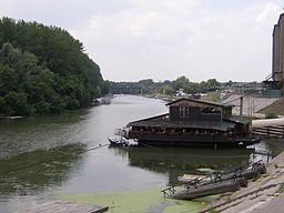 The Timiş river near Pančevo