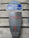 Panneau de l'Orme Saint-Gervais