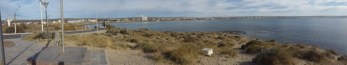 Fotografia panoramica di Puerto Madryn