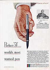 https://upload.wikimedia.org/wikipedia/commons/thumb/8/87/Parker51_ad_1948.jpg/170px-Parker51_ad_1948.jpg