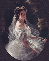 Princess Metternich by Franz Xaver Winterhalter (1850s).