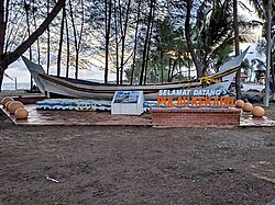 Perahu sekoci kecil yang terkenal di Terengganu.