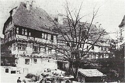 Pfründhaus im Kloster Maulbronn, Simon Studions letzte Wohnstatt (seit 1605).