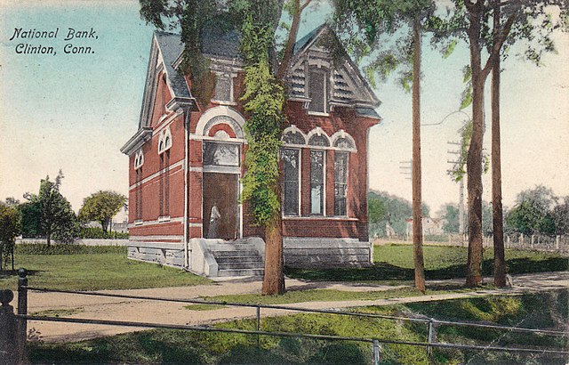 National Bank in Clinton, c. 1908