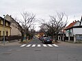 Čeština: Dudkova ulice v Letňanech. English: Dudkova street in Letňany.