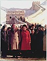 President Richard Nixon and Mrs. Pat Nixon visit the Great Wall of China and the Ming tombs.jpg