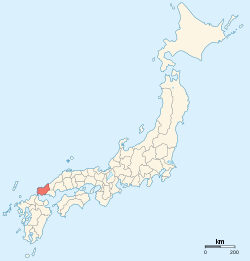 Provinces of Japan-Nagato.svg