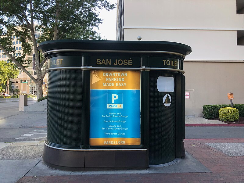 File:Public toilet outside San Jose Civic, San Jose, California.jpg