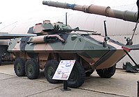 ASLAVの開発時に使用された海兵隊のLAV-25、オーストラリア陸軍戦車博物館展示品