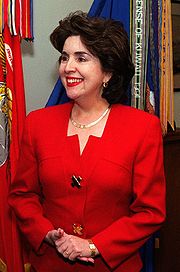 Puerto Rican Governor Sila Calderon at the Pentagon, Feb 27, 2001.jpg