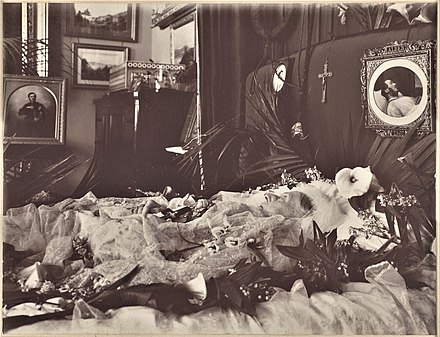 Queen Victoria on her deathbed, 1901