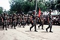 Parade des marines philippins en 1984.