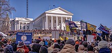 Lobby Day gun rights rally in Virginia in January 2020 RVA Pro Gun Rally 2020-9 (49418869238).jpg