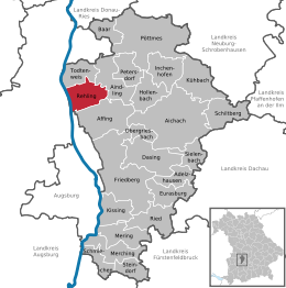 Rehling - Localizazion