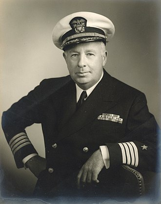 Richard Thurmond Chatham in his Naval portrait during World War 2. Richard Thurmond Chatham Navy.jpg