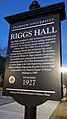 wikimedia_commons=File:Riggs_Hall_Plaque_(side_1).jpg