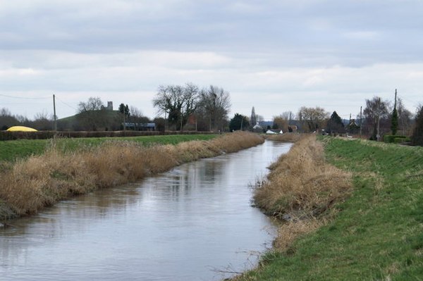River Parrett near Burrowbridge