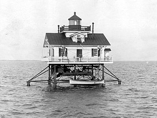 Roanoke Marshes Light Lighthouse in North Carolina, US