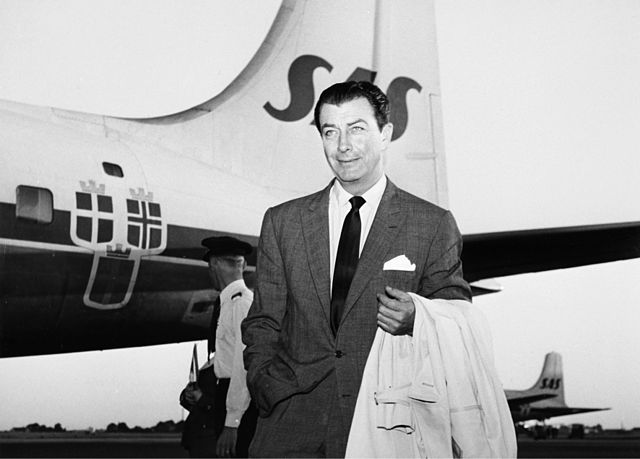 Robert Taylor in 1957