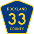 Značka County Route 33