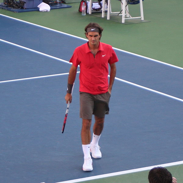 Second seeded Roger Federer won the tournament for the fifth year in a row.