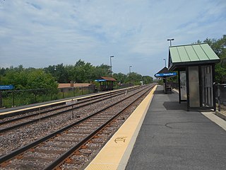<span class="mw-page-title-main">Rogers Park station</span> Commuter rail station in Chicago, Illinois