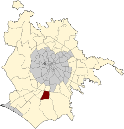 Carte du quartier de