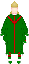 Vestimentas de Missa do Rito Romano - Bishop.svg