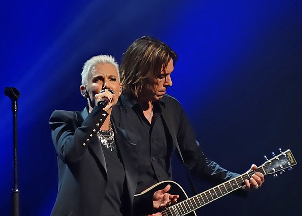 Roxette performing in 2012