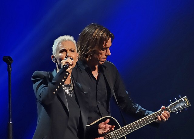 Roxette performing in 2012