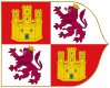 Royal Banner of the Crown of Castille (15th Century Style).svg