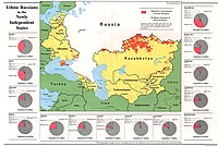 Ethnic Russians in former Soviet Union states in 1994 Russians ethnic 94.jpg