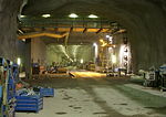 Södermalmstunneln vy mot Söderströmstunneln 2013-10-10
