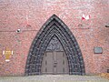 Portal kościoła św. Antoniego Padewskiego w Sławnie