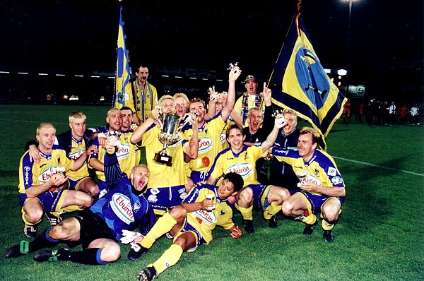 STVV won the League Cup in 1999