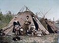 A Sami family around 1900