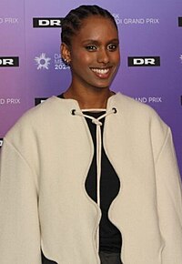 Saba at Dansk Melodi Grand Prix 2024 (cropped).jpg