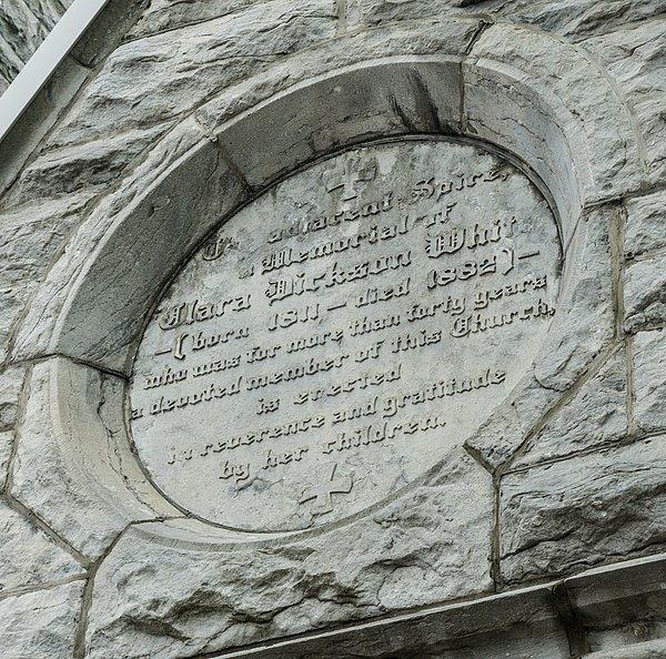 Andrew and his brother dedicated the spire of St. Paul's Cathedral in Syracuse to their mother.